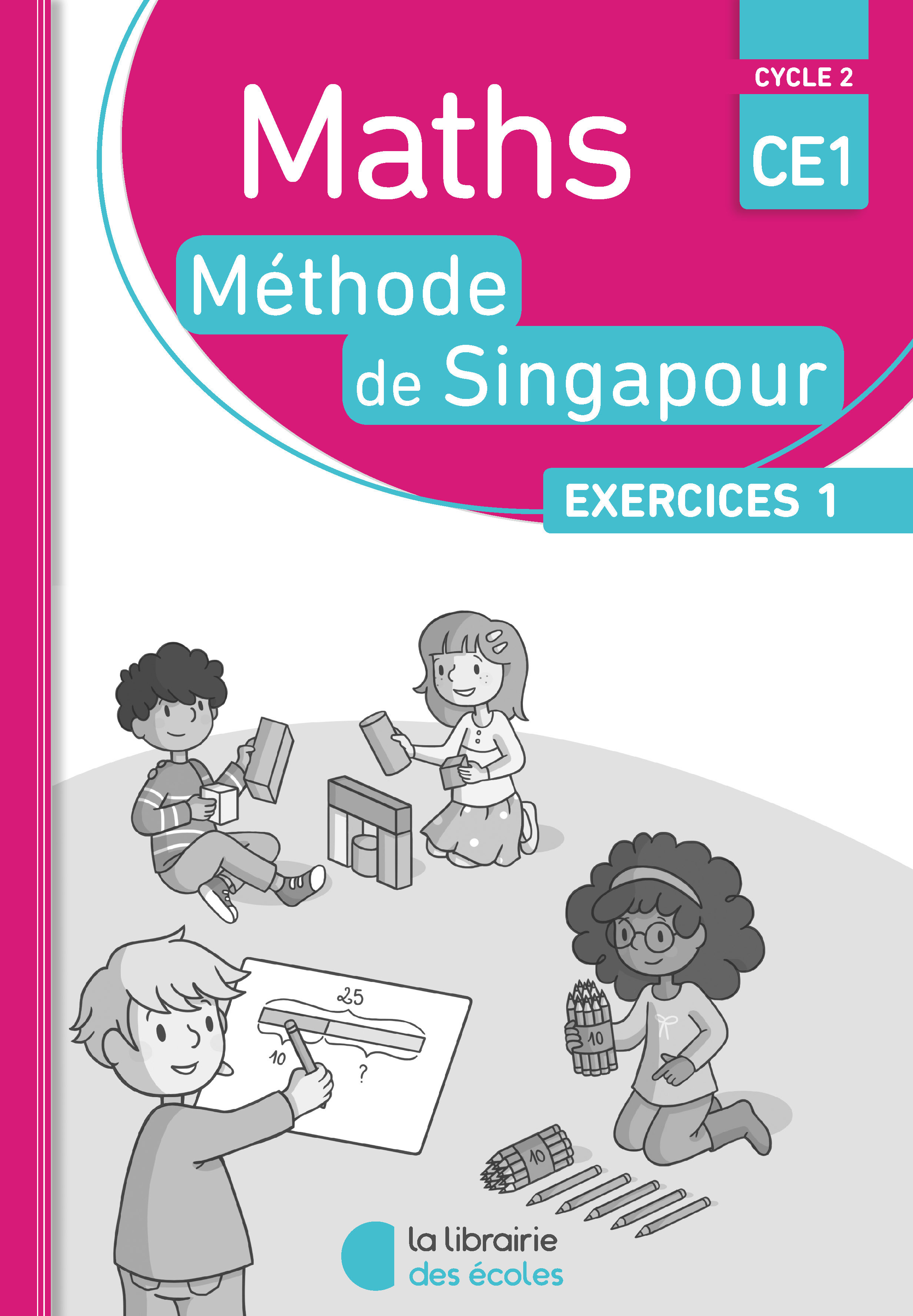 Méthode de Singapour CE1 (2017) - Pack de cahiers d'exercices 1