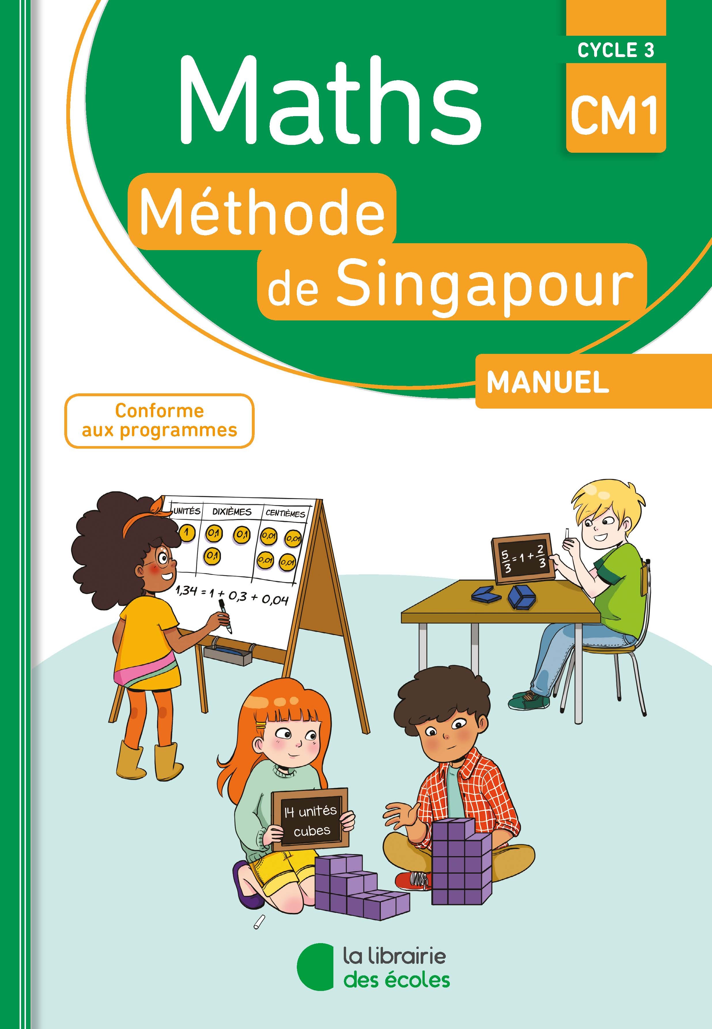 Maths Singapour CM1 - Manuel 2018