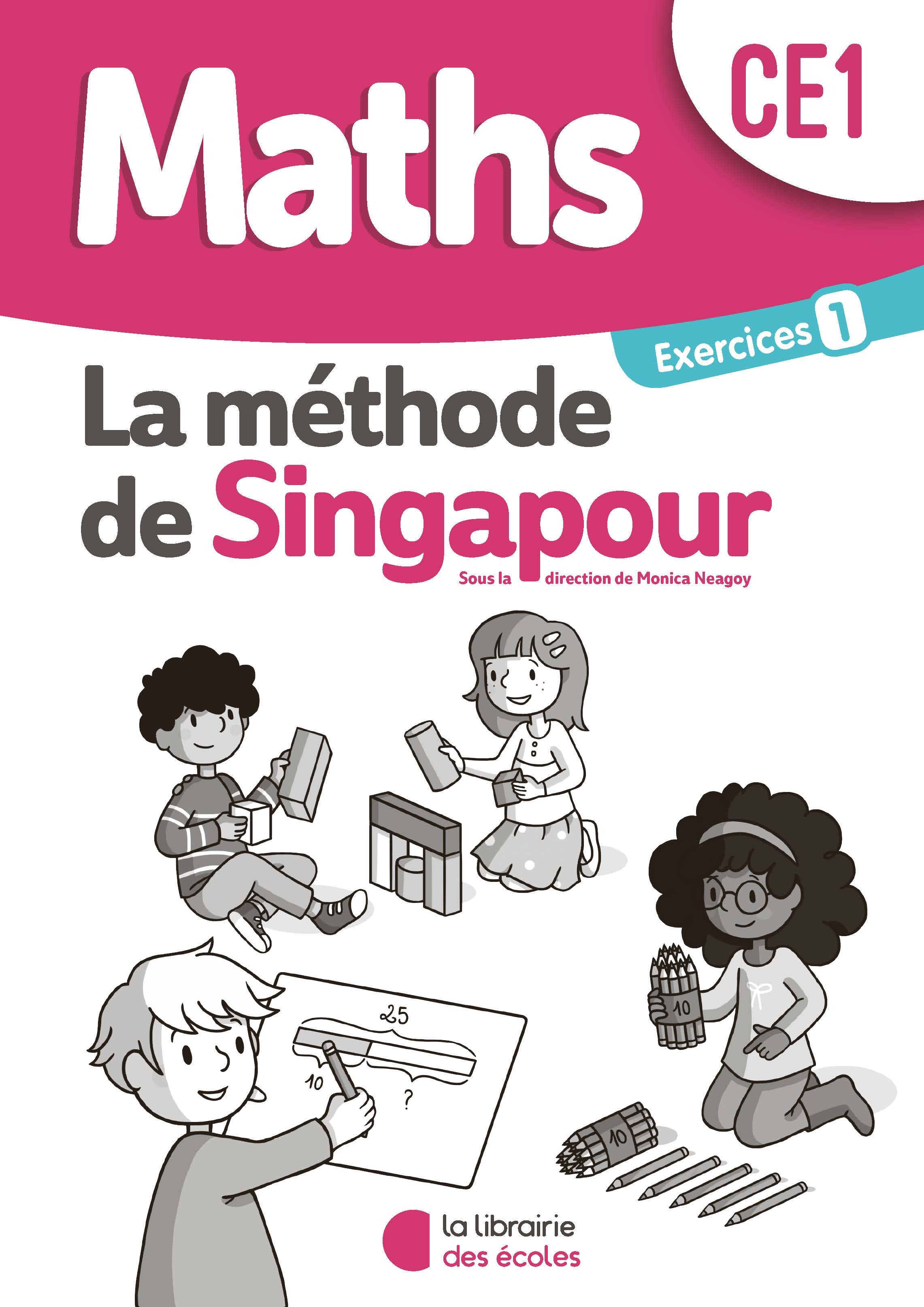 Méthode de Singapour CE1 (2020) - Pack de cahiers d'exercices 1 : Pratique autonome