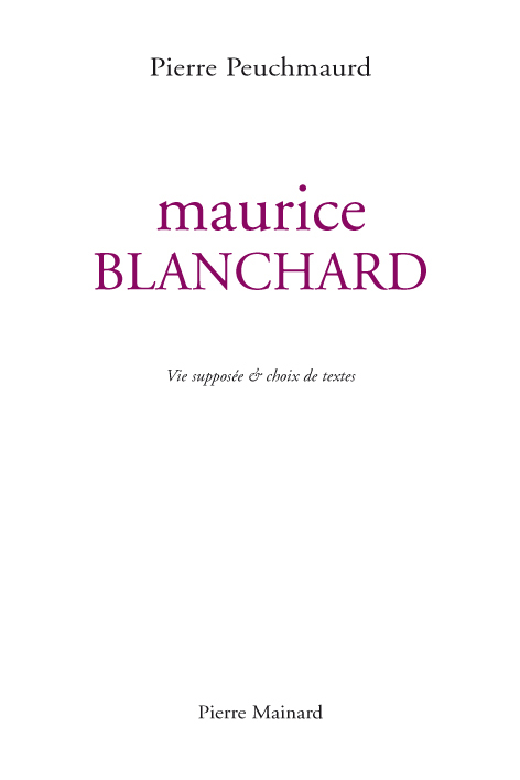 Maurice Blanchard