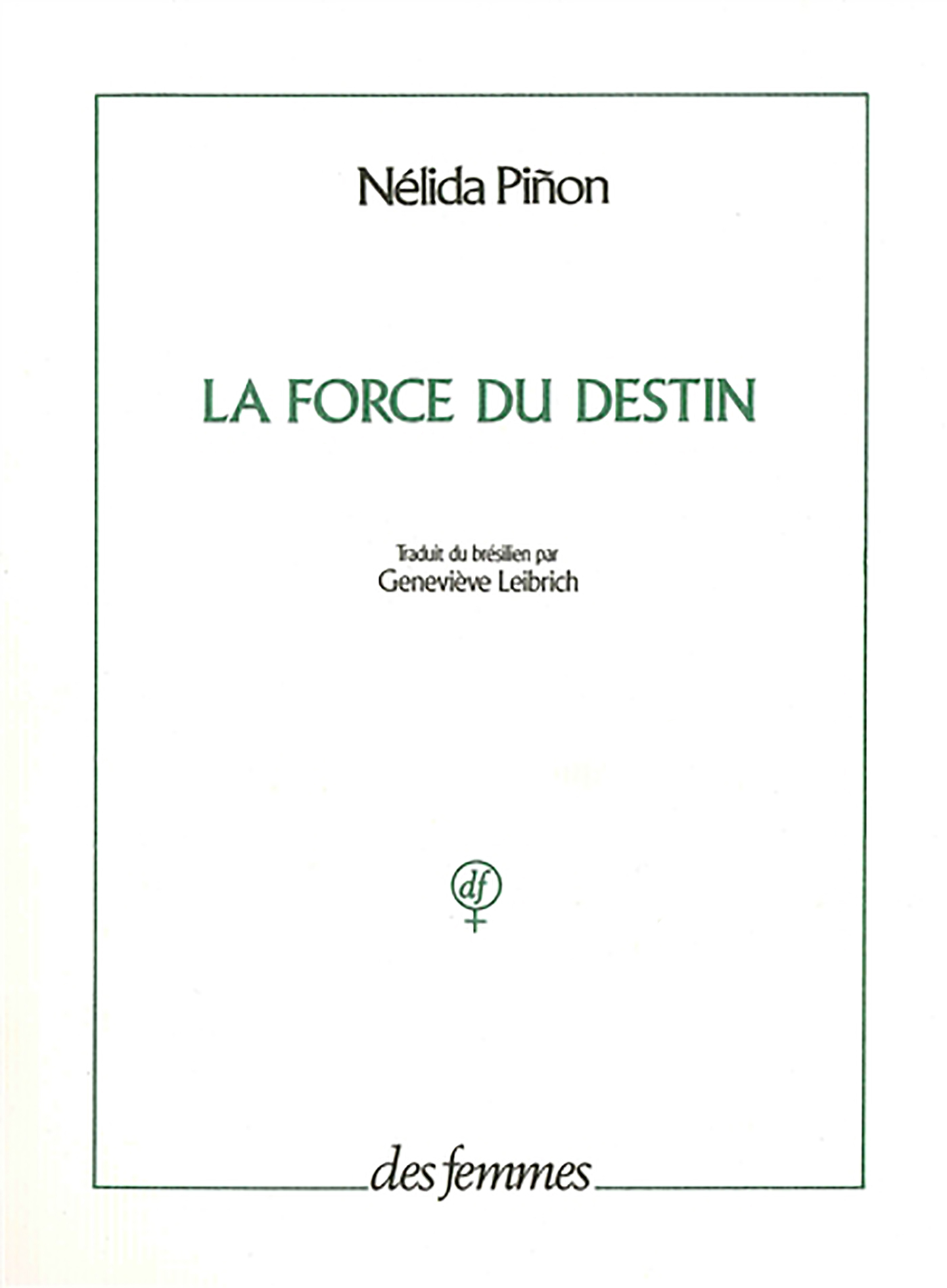 La force du destin