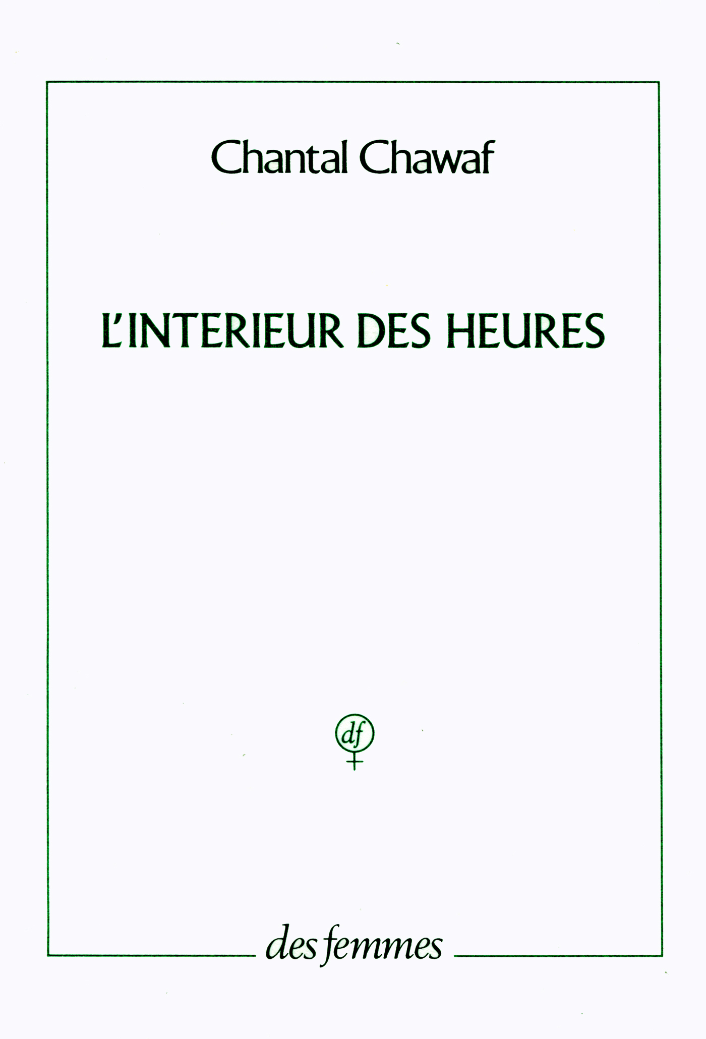 L'intérieur des heures