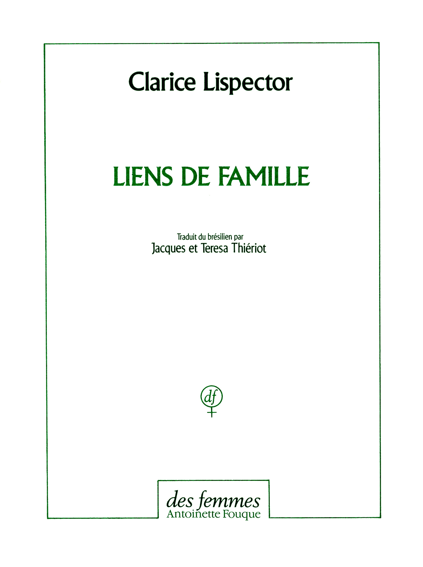 Liens de famille