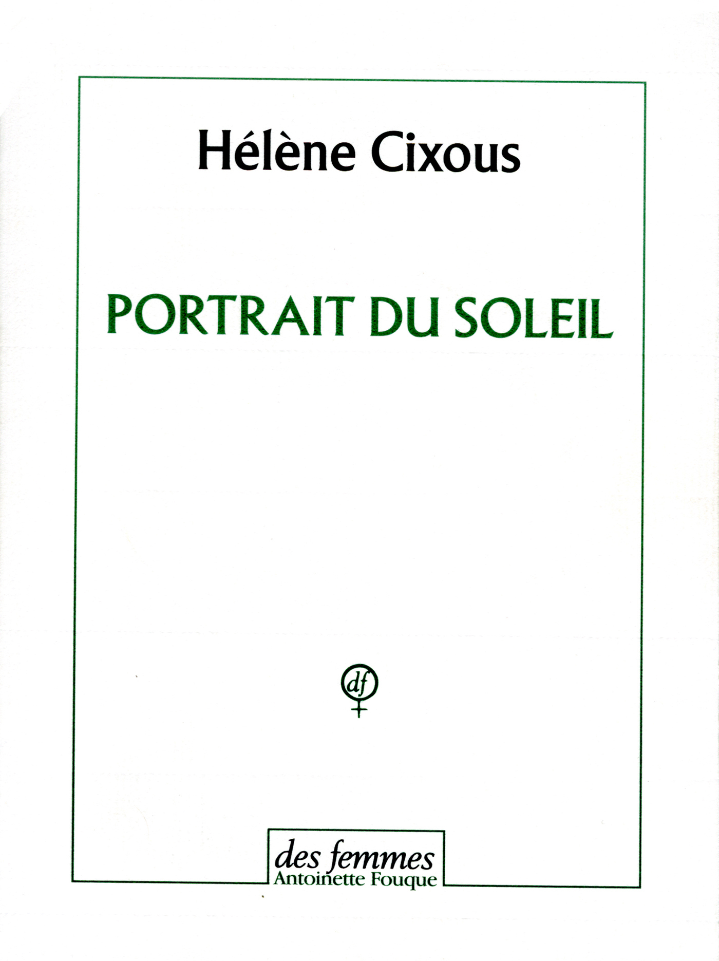 Portrait du soleil