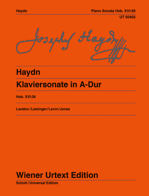 Sonate pour piano en a majeur