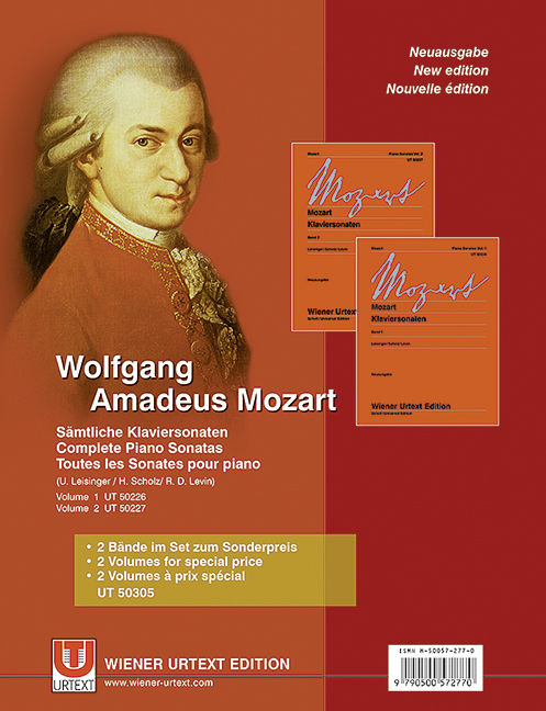 WOLFGANG AMADEUS MOZART : COMPLETE PIANO SONATAS - TOTES LES SONATES POUR PIANO