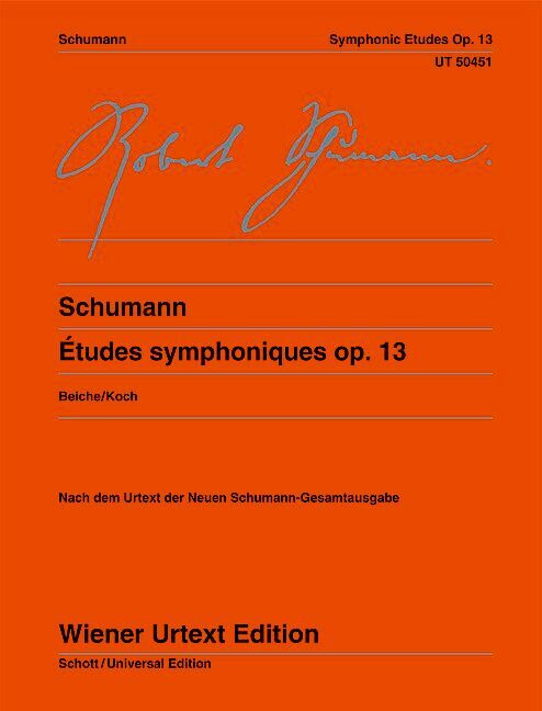 Etudes symphoniques op. 13
