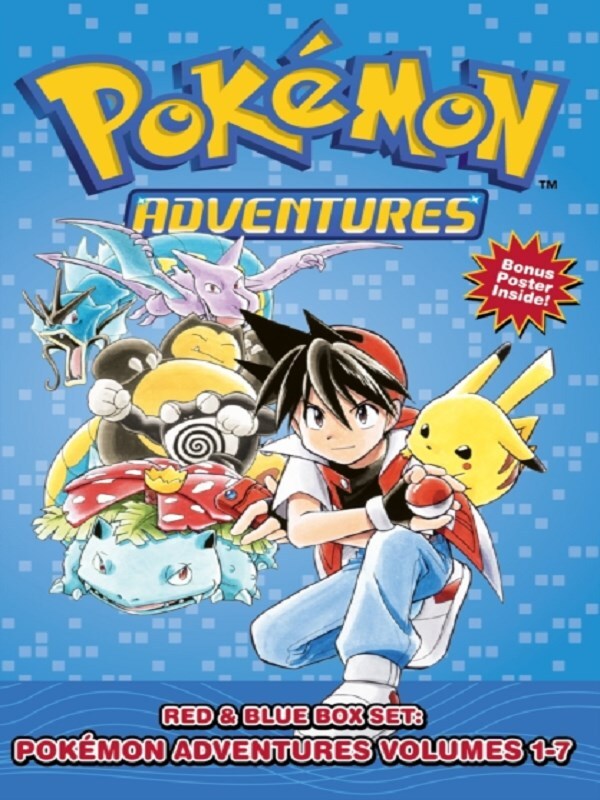 Pokémon Adventures Red & Blue Box Set (Set Includes Vols. 1-7)