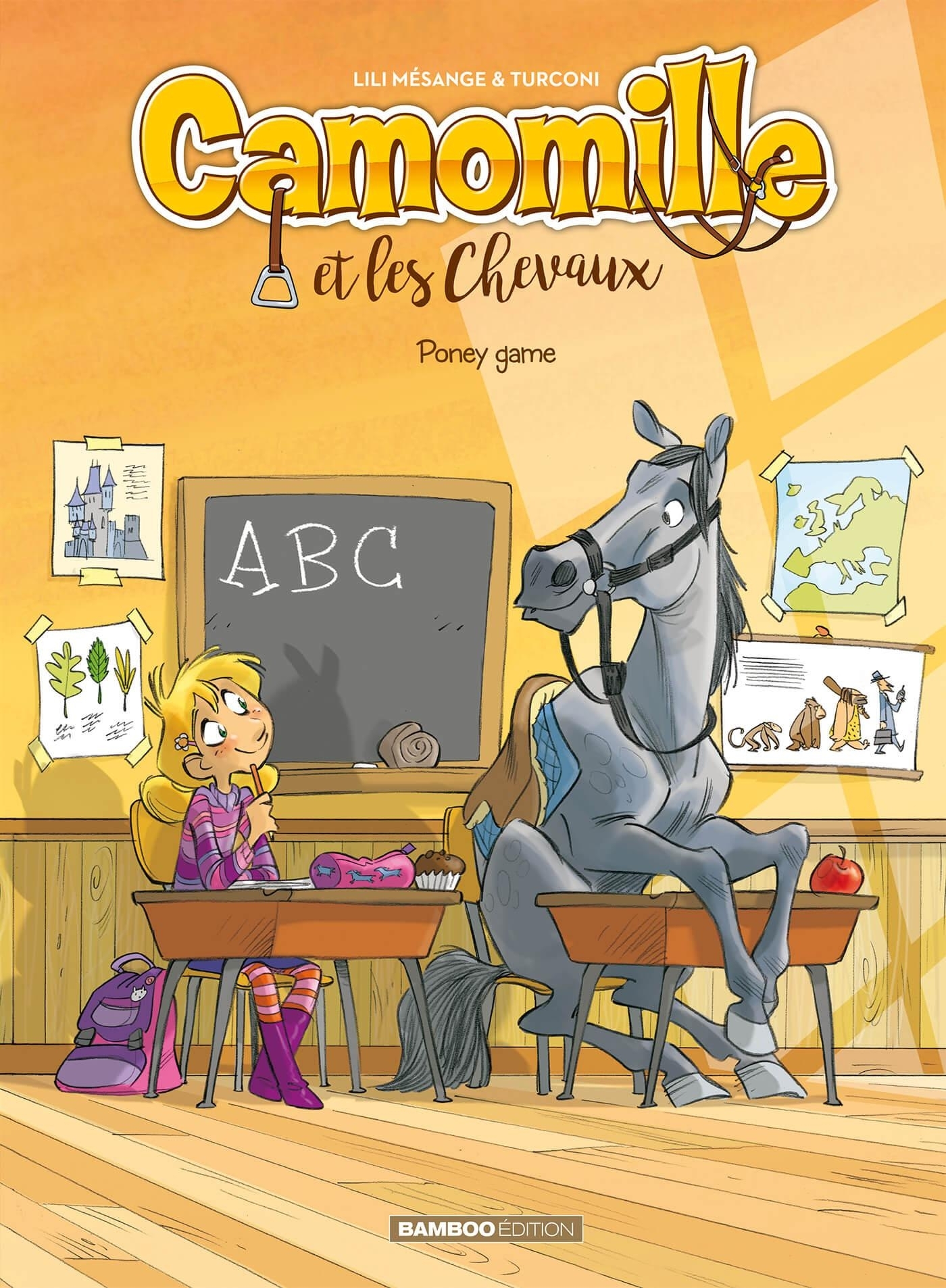 Camomille et les chevaux - tome 03 - top humour 2022
