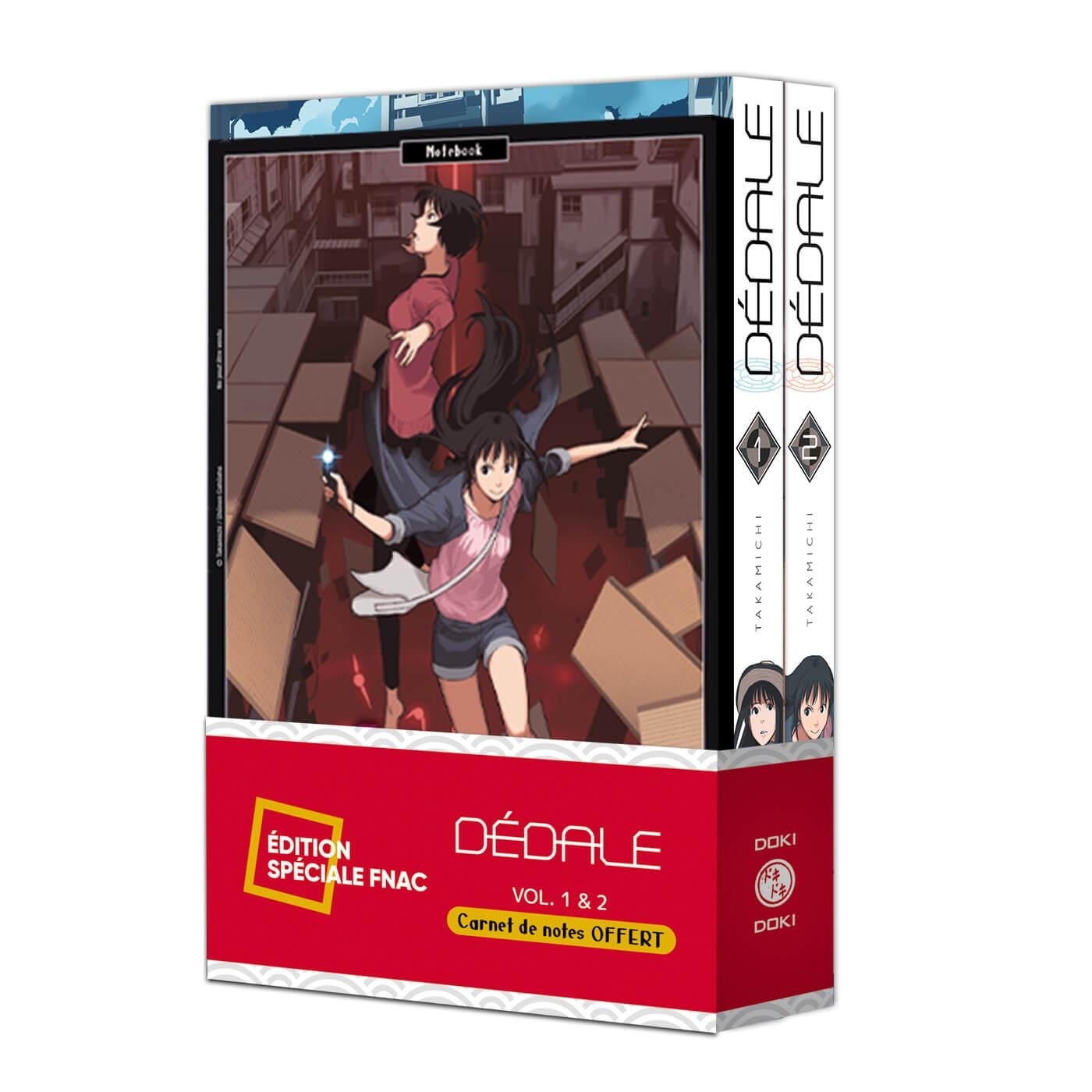 Dédale - pack spécial vol. 01 et 02 + carnet de notes offert