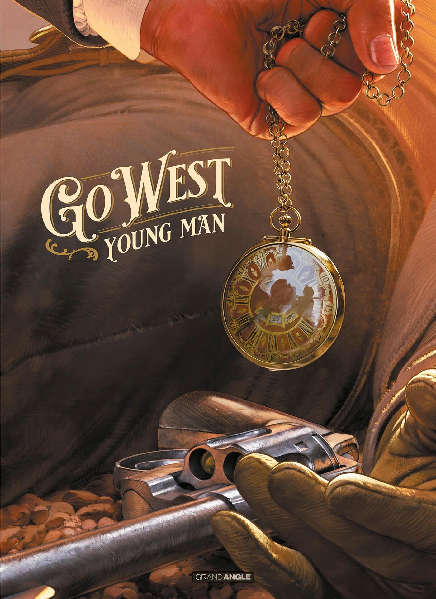 Go West Young Man - tirage luxe noir et blanc