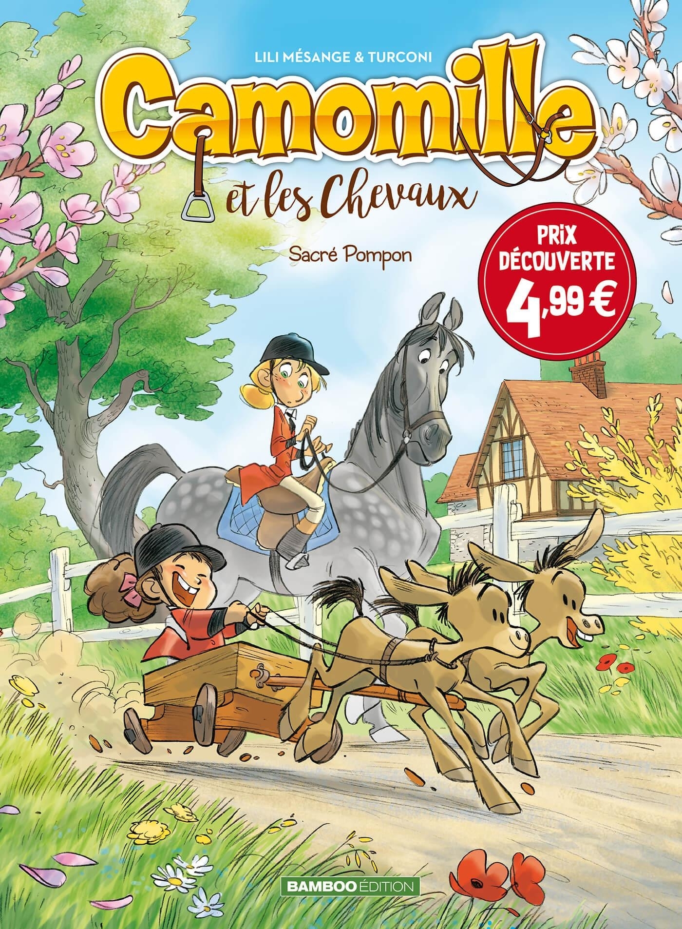 Camomille et les chevaux - tome 02 - top humour