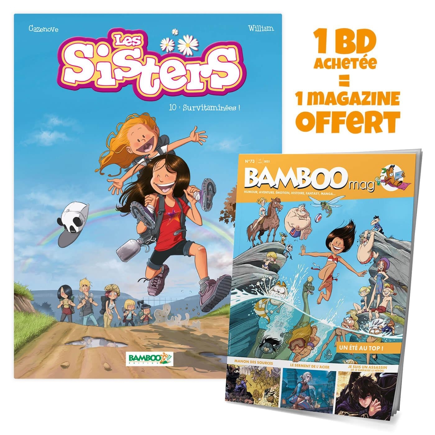 Les Sisters - tome 10 + Bamboo mag offert