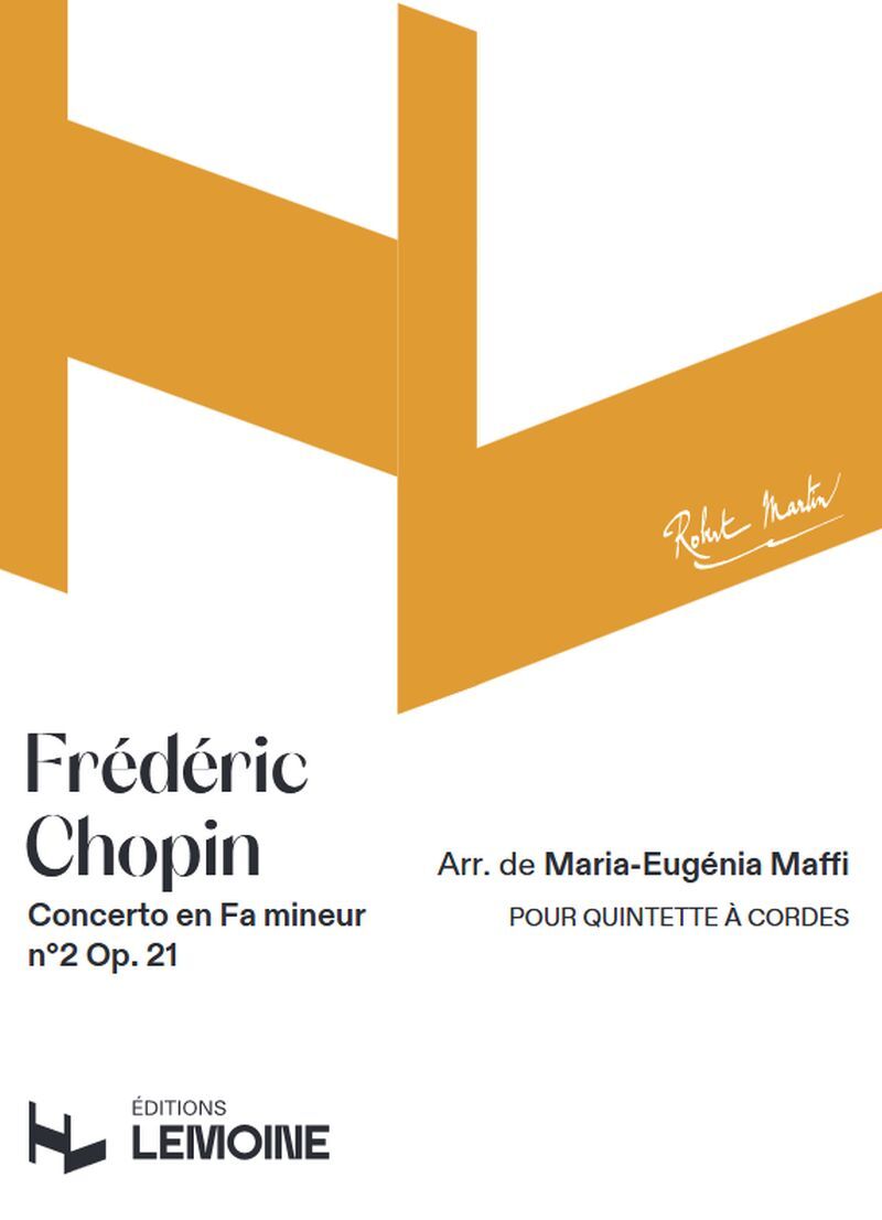 CONCERTO EN FA MINEUR N2 OP.21 --- CONDUCTEUR ET PARTIES SEPAREES