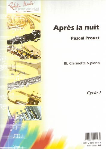 APRES LA NUIT --- CLARINETTE ET PIANO