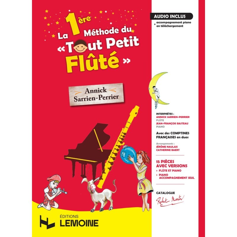 LA 1ERE METHODE DU TOUT PETIT FLUTE --- FLUTE ET PIANO