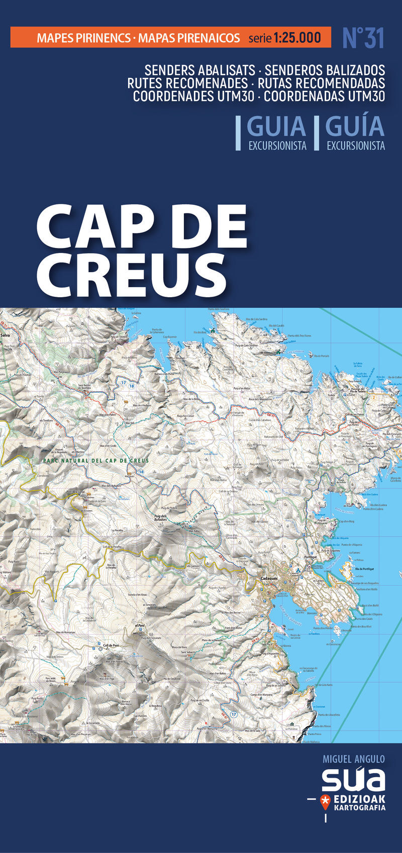 CAP DE CREUS - MAPAS PIRENAICOS