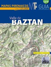 VALLE DE BAZTAN - MAPAS PIRENAICOS
