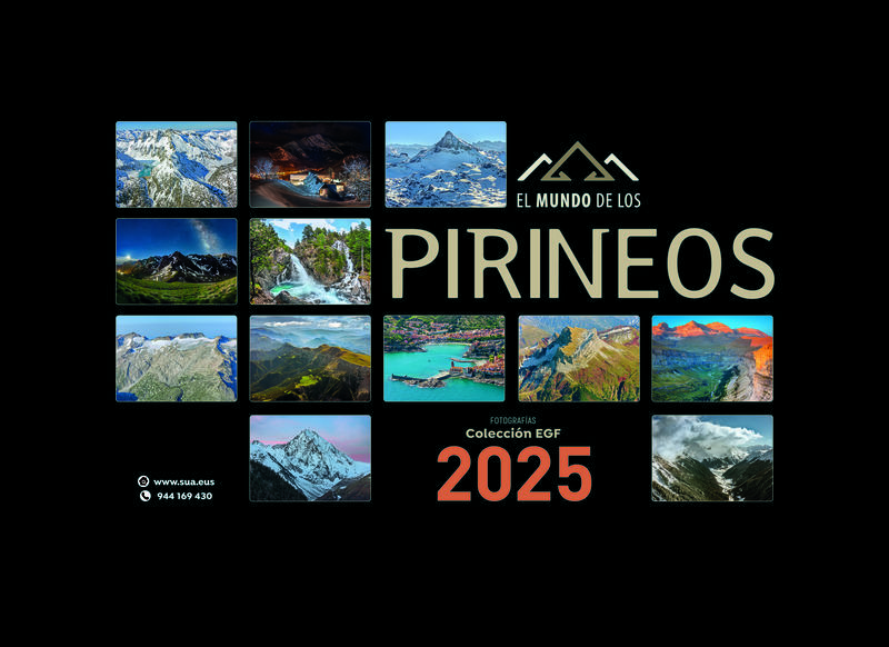 EGUTEGIA / CALENDARIO 2025 EL MUNDO DE LOS PIRINEOS