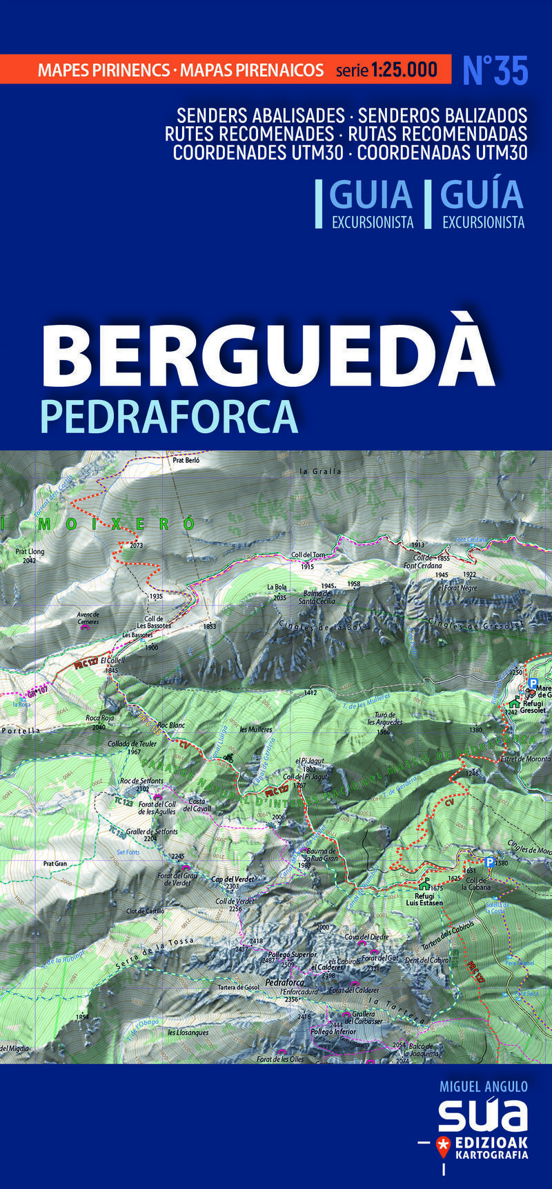 BERGUEDA - MAPAS PIRENAICOS