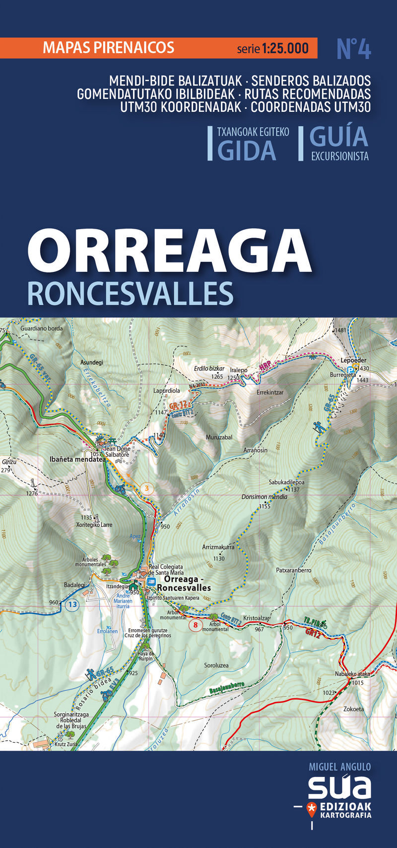 ORREAGA - MAPAS PIRENAICOS