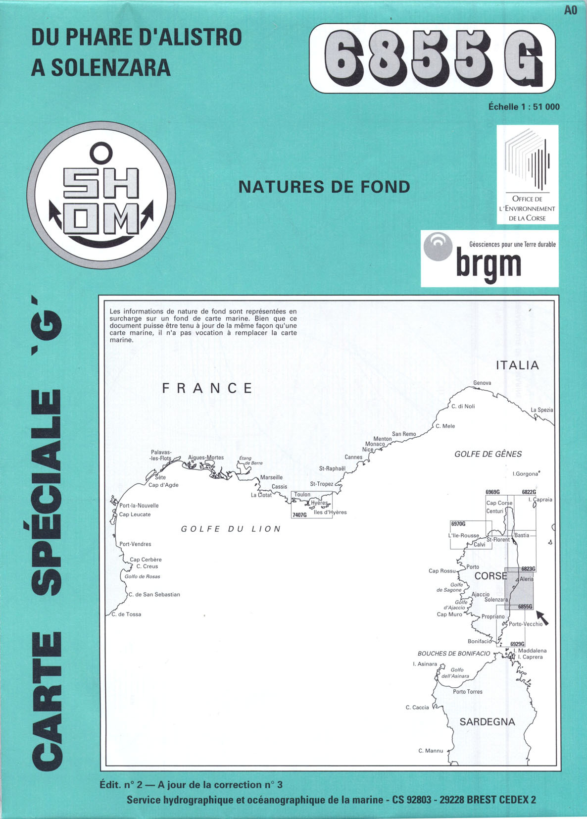 6855G DU PHARE D'ALISTRO A SOLENZARA