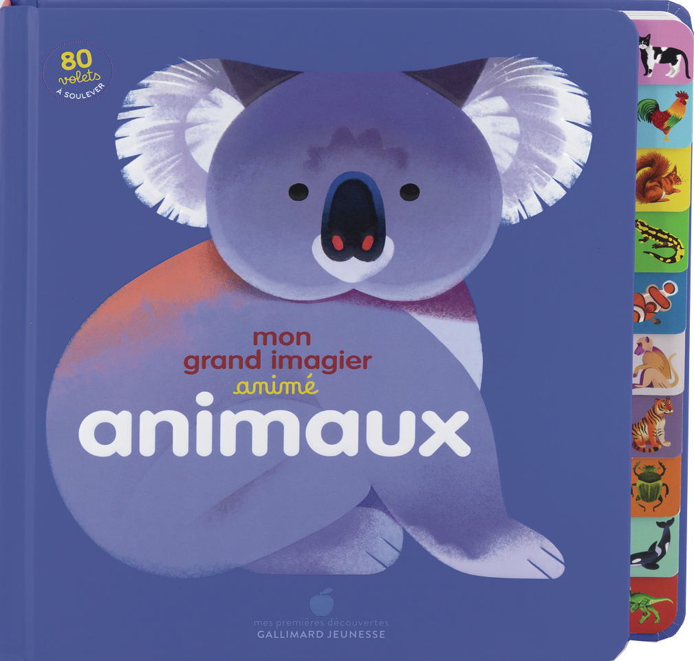 Mon grand imagier animé - Animaux