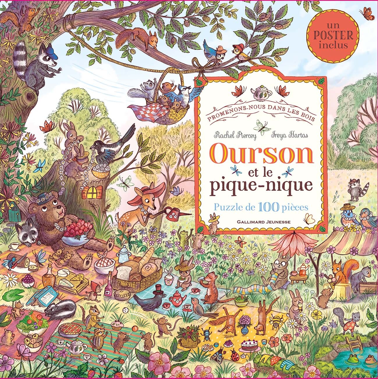 Promenons-nous dans les bois - Ourson et le pique-nique