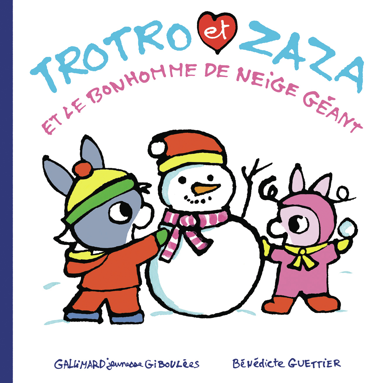 Trotro et Zaza et le bonhomme de neige géant