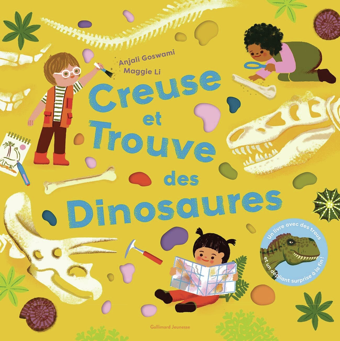 Creuse et trouve des dinosaures