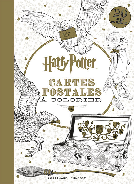Harry Potter - Harry Potter - Cartes postales à colorier