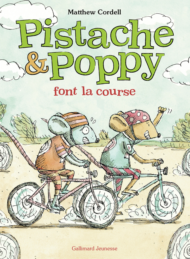 Pistache et Poppy font la course