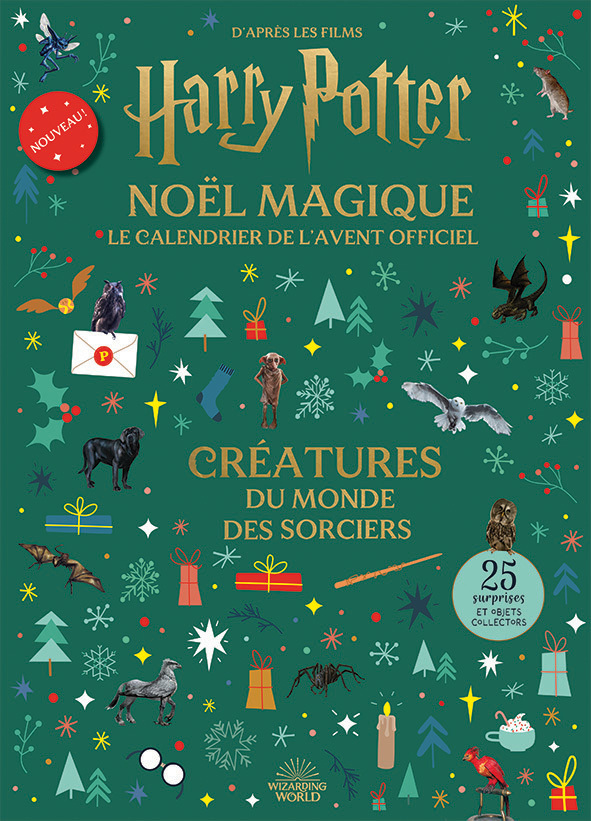 Harry Potter - Le Calendrier de l'Avent officiel - Créatures du monde des sorciers
