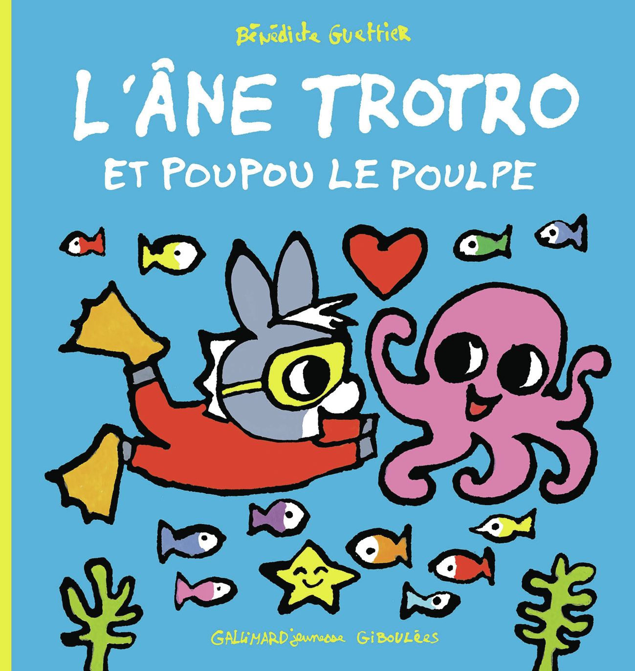 L'âne Trotro et Poupou le poulpe
