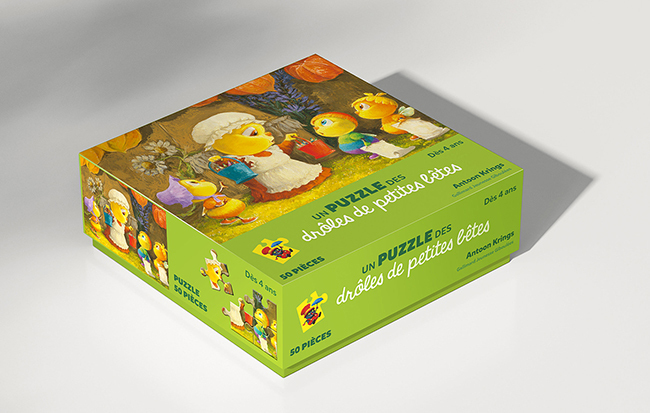 Les Drôles de Petites Bêtes - Ariel, petit arc-en-ciel - puzzle