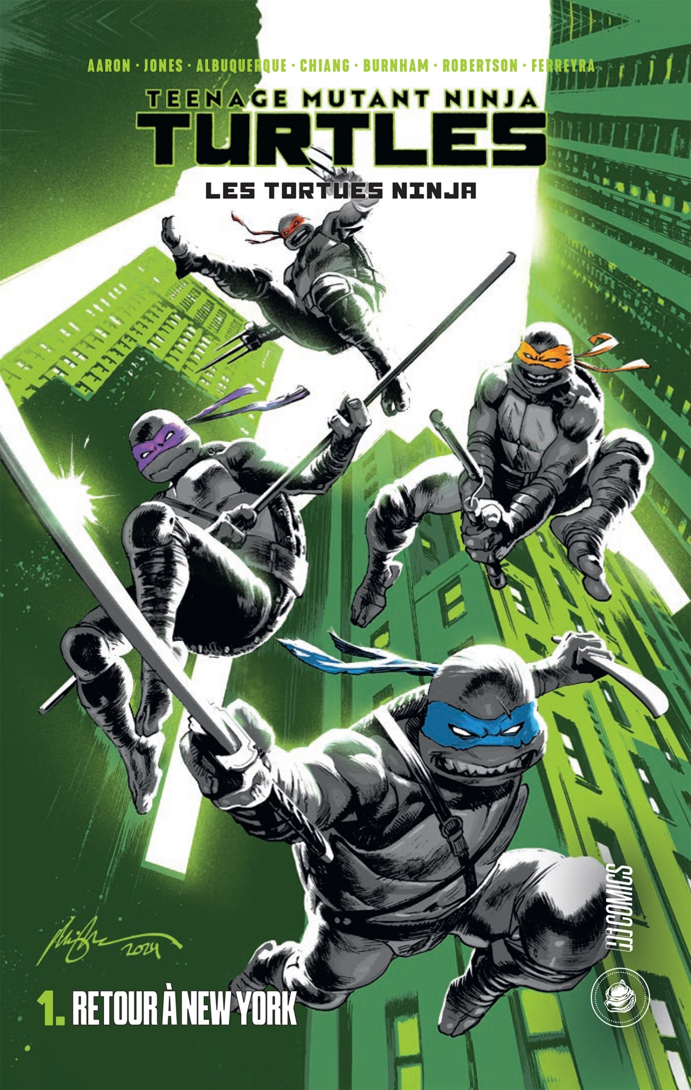 Les Tortues Ninja - TMNT, T1 : Retour à New York