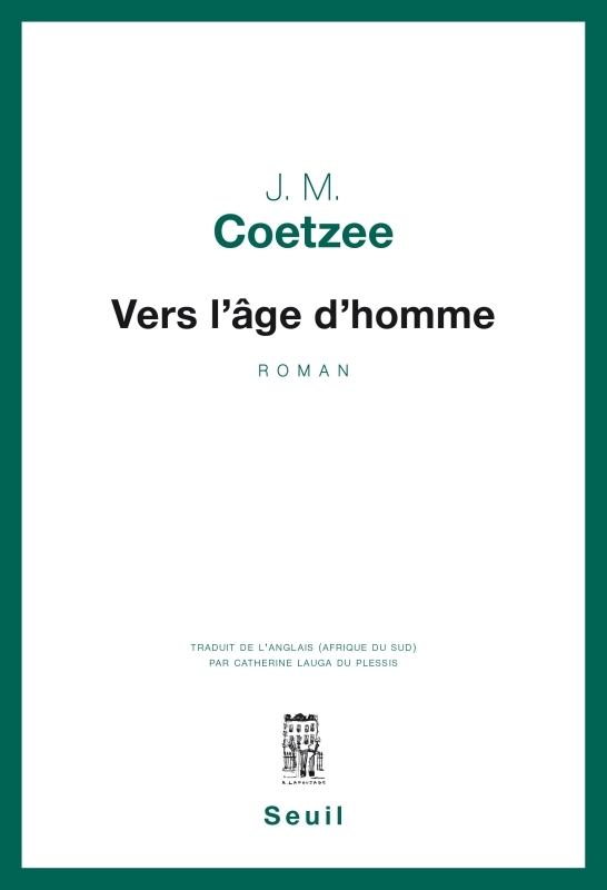 Vers l'âge d'homme