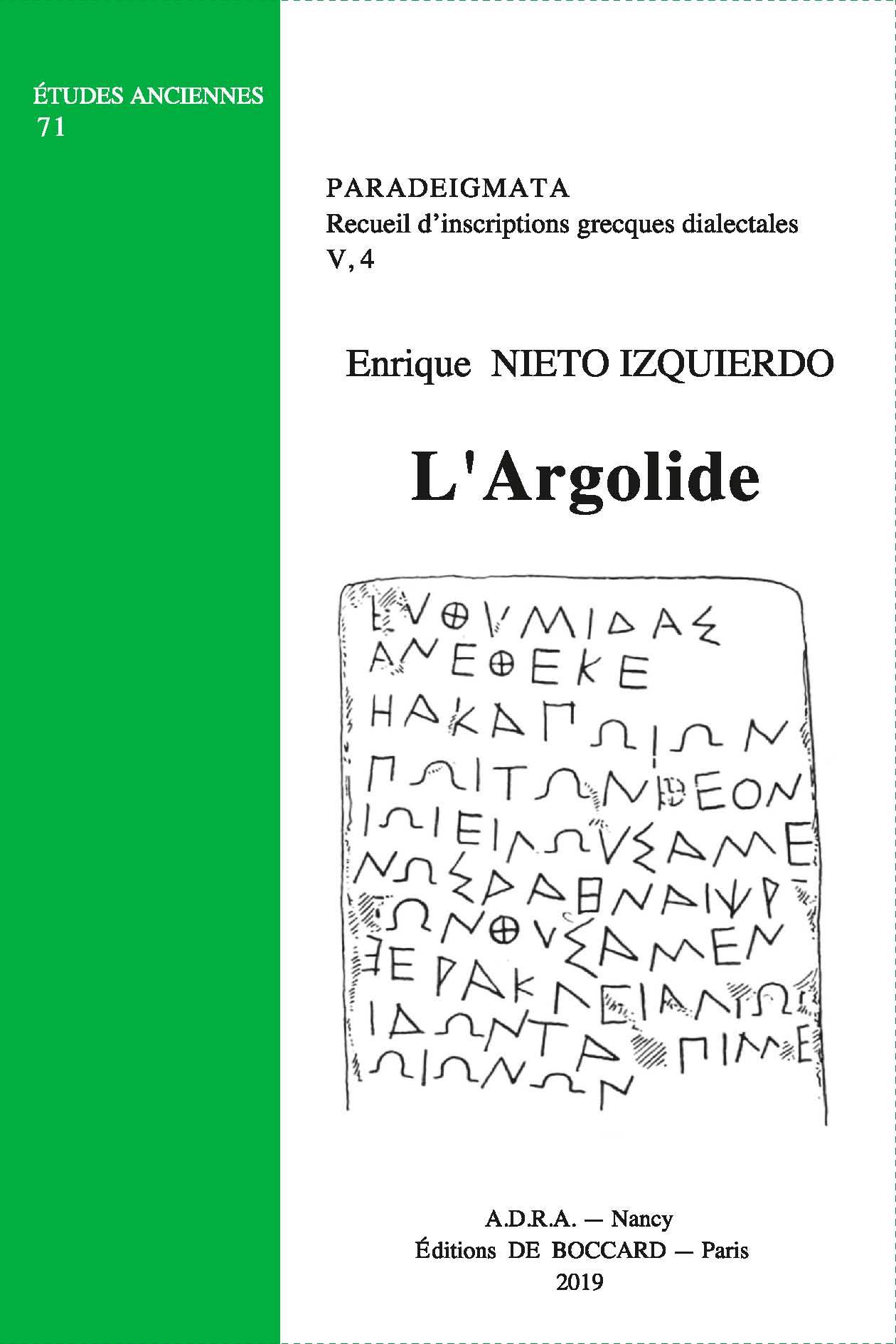 Paradeigmata. Recueil d'inscriptions grecques dialectales, V, 4