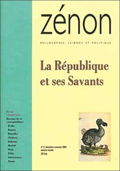 République et ses savants - Zénon Tome 2