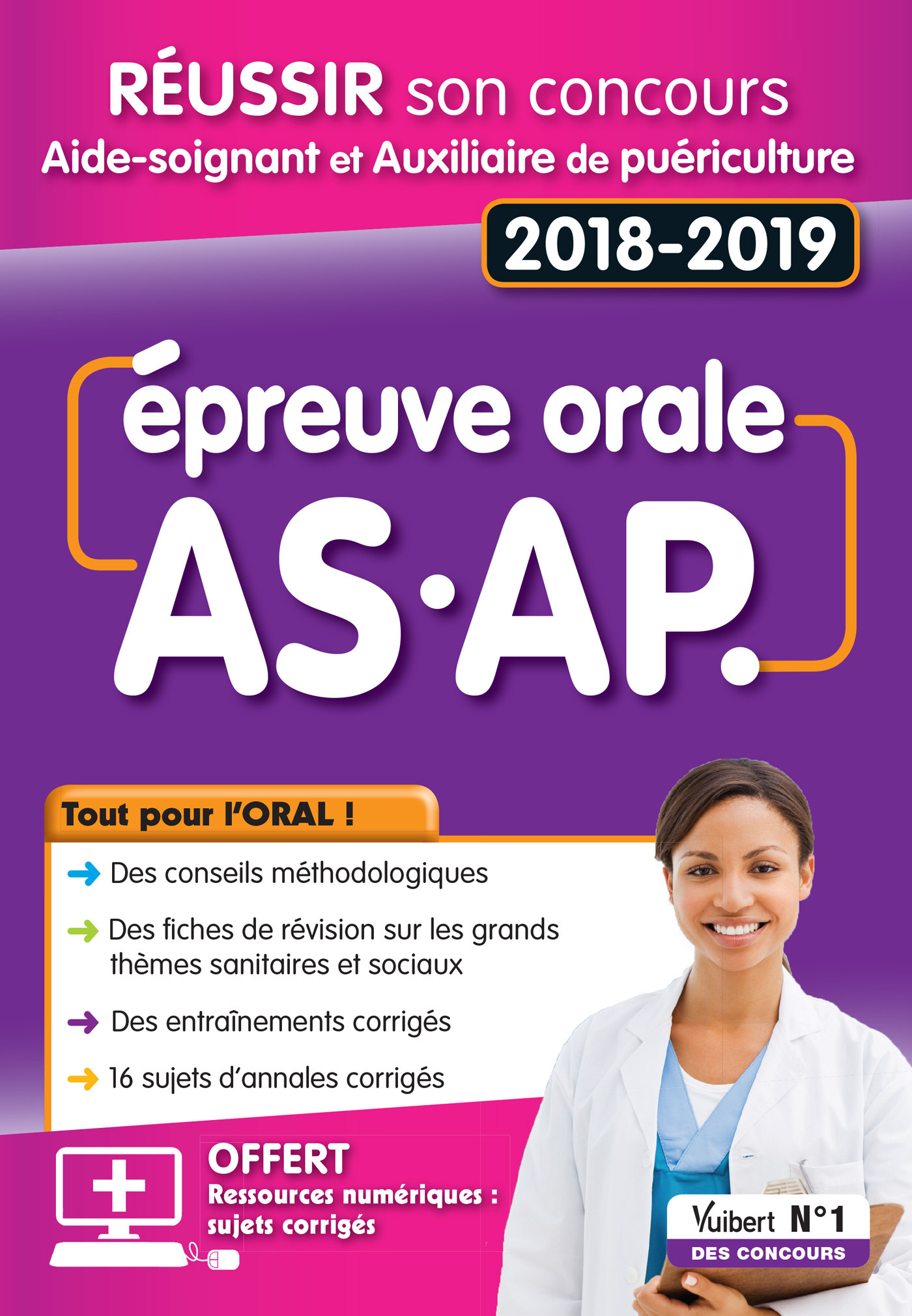 Intégral Réussir son Concours Aide-Soignant (AS) et Auxiliaire de Puériculture (AP) - Tout pour l'oral