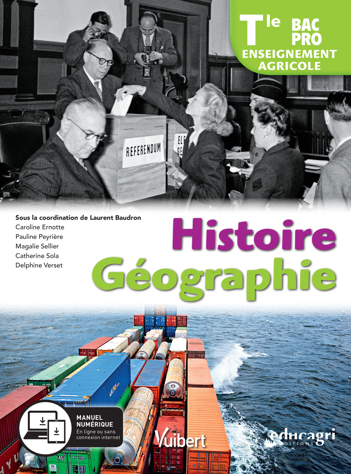 Histoire géographie - Terminale Bac Pro Enseignement Agricole (2019)  - Manuel élève
