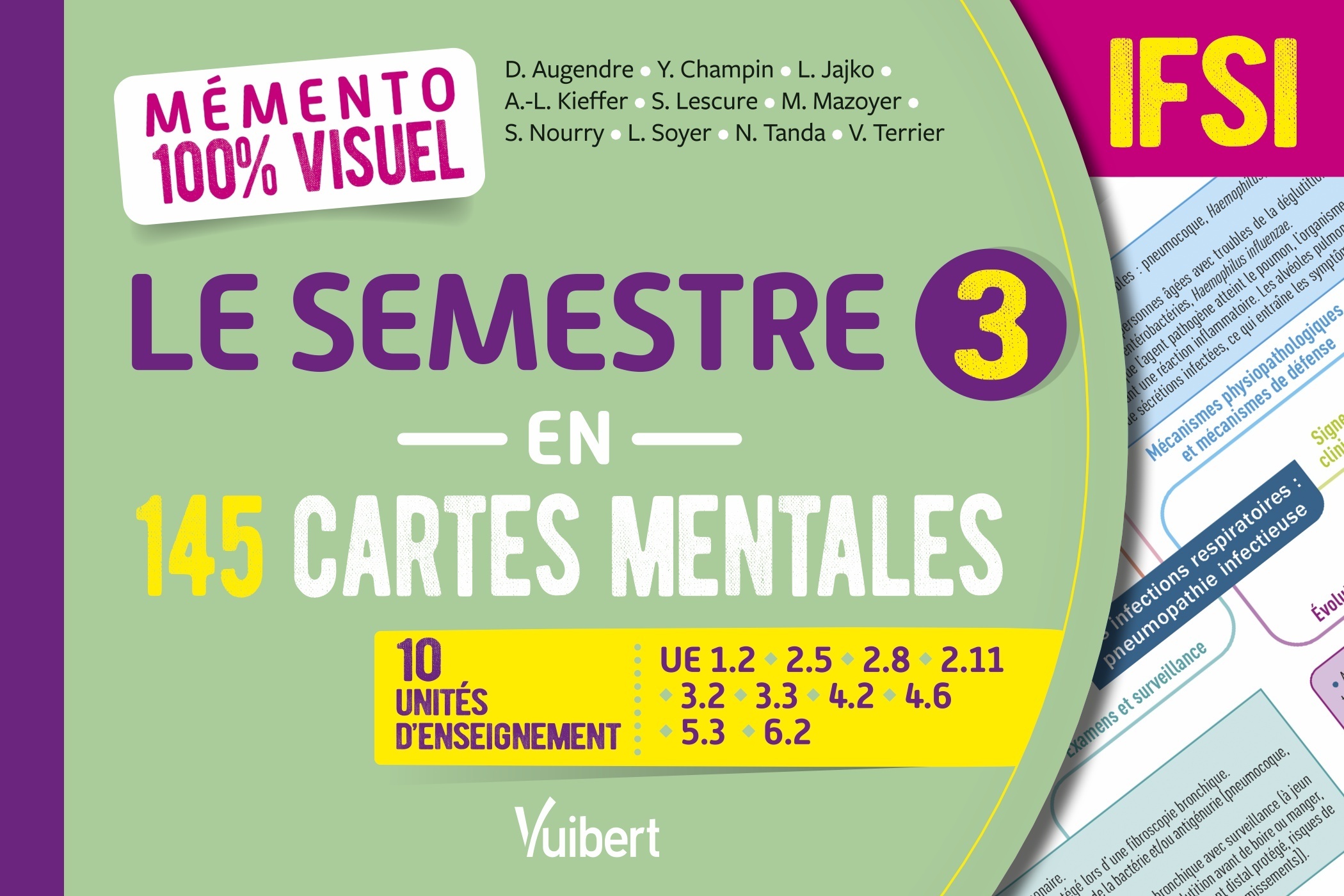 Mémento 100% visuel Le semestre 3 en 145 cartes mentales IFSI