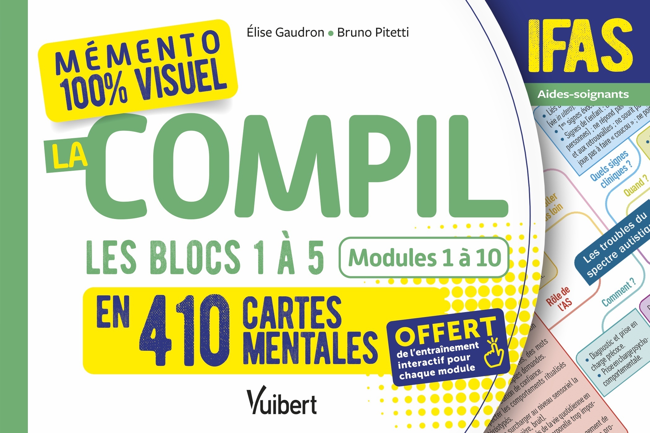 Mémento 100% visuel  - La compil IFAS : Les Blocs 1, 2, 3, 4 et 5 en 410 cartes mentales