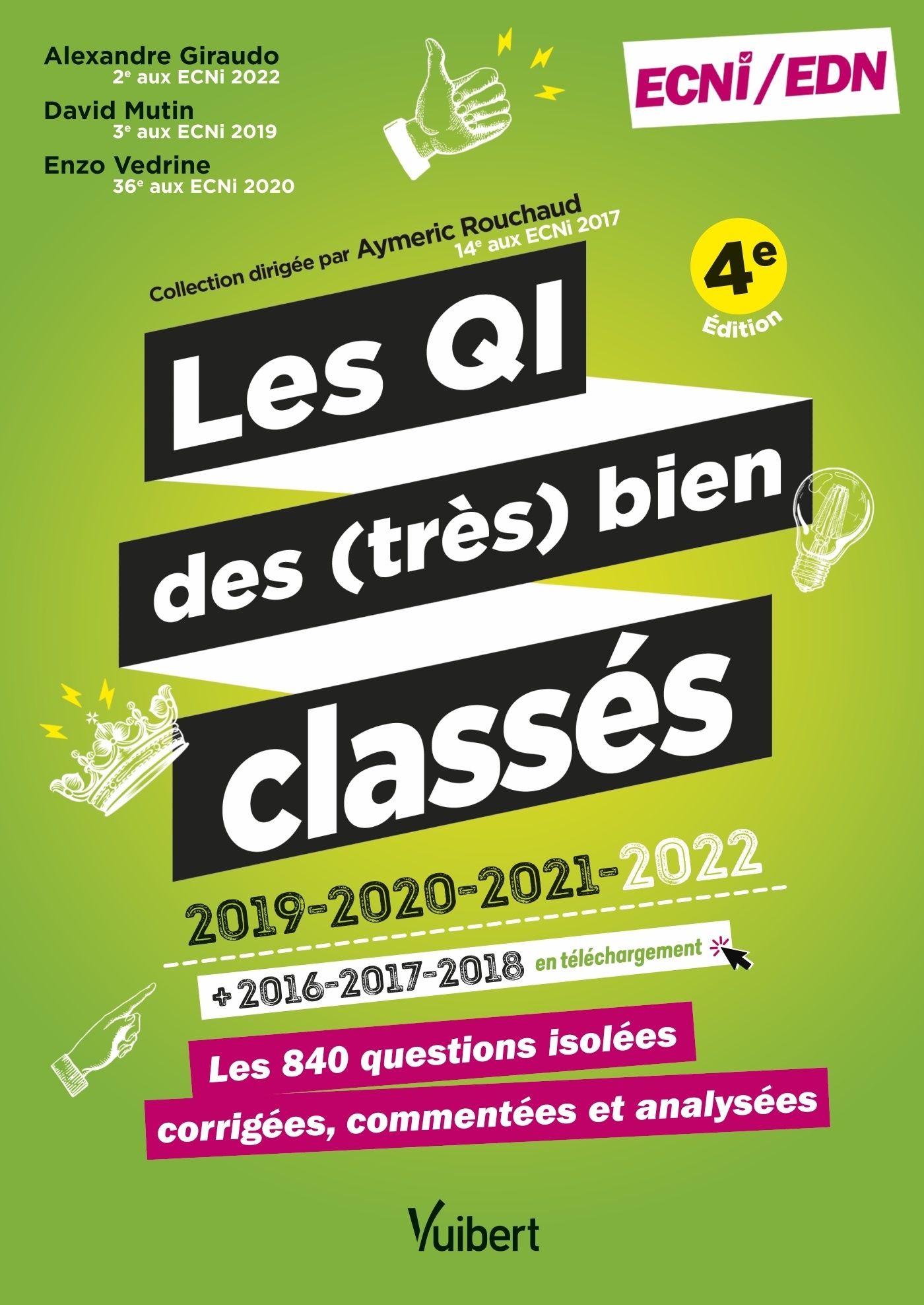 Les questions isolées des (très) bien classés pour les ECNi/EDN