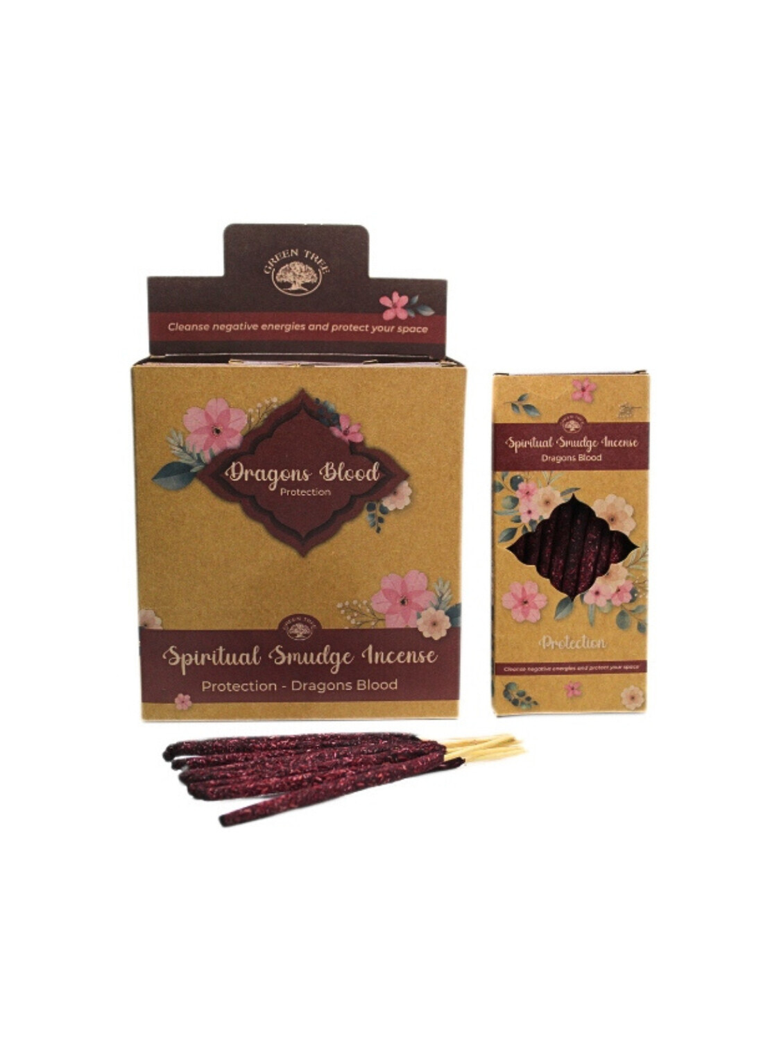 Encens Green Tree Smudge - Protection - Sang de Dragon