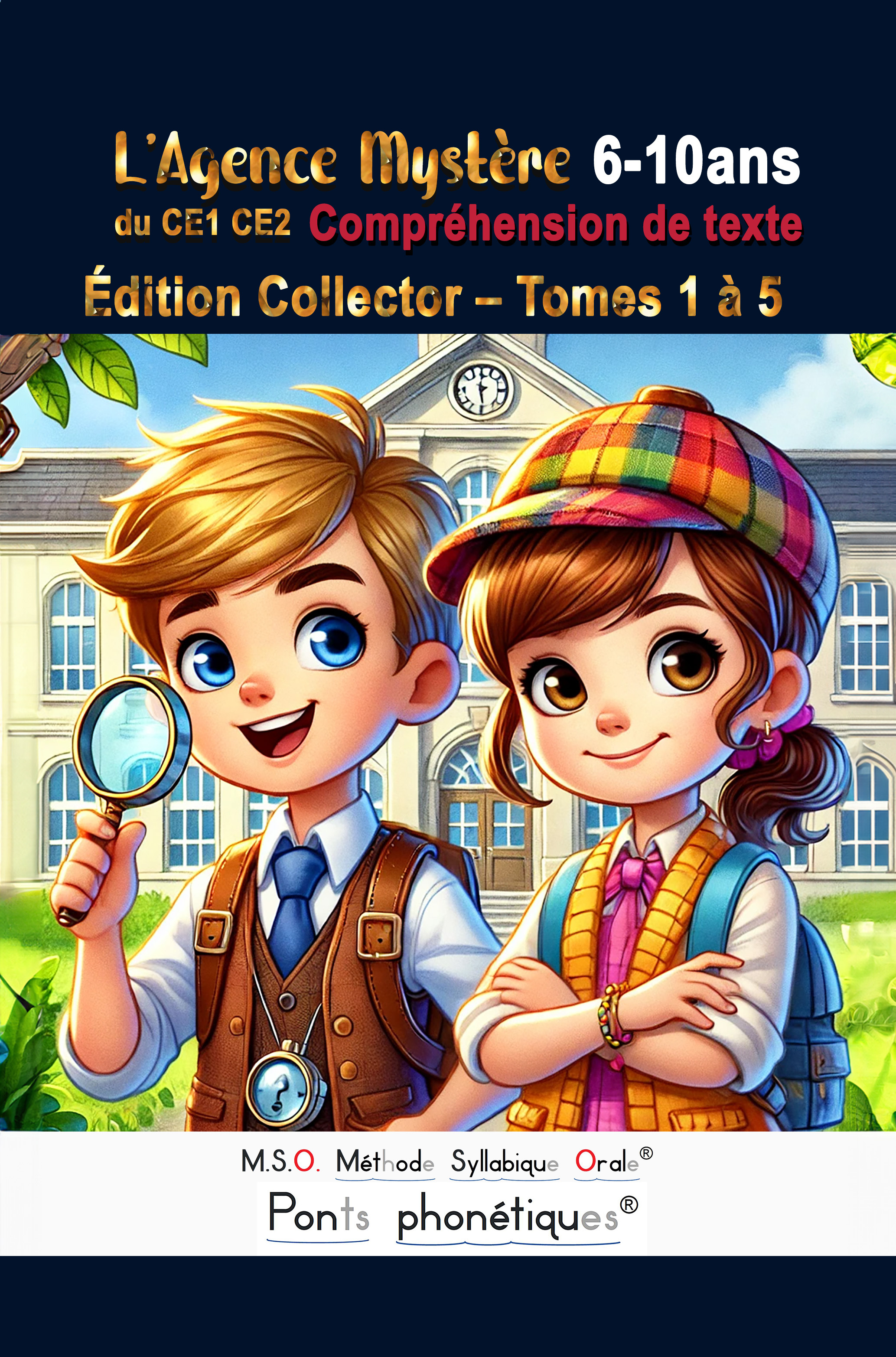 Compréhension de texte CE1 CE2 MSO édition collector 6 7 8 9 10ans L' Agence Mystère