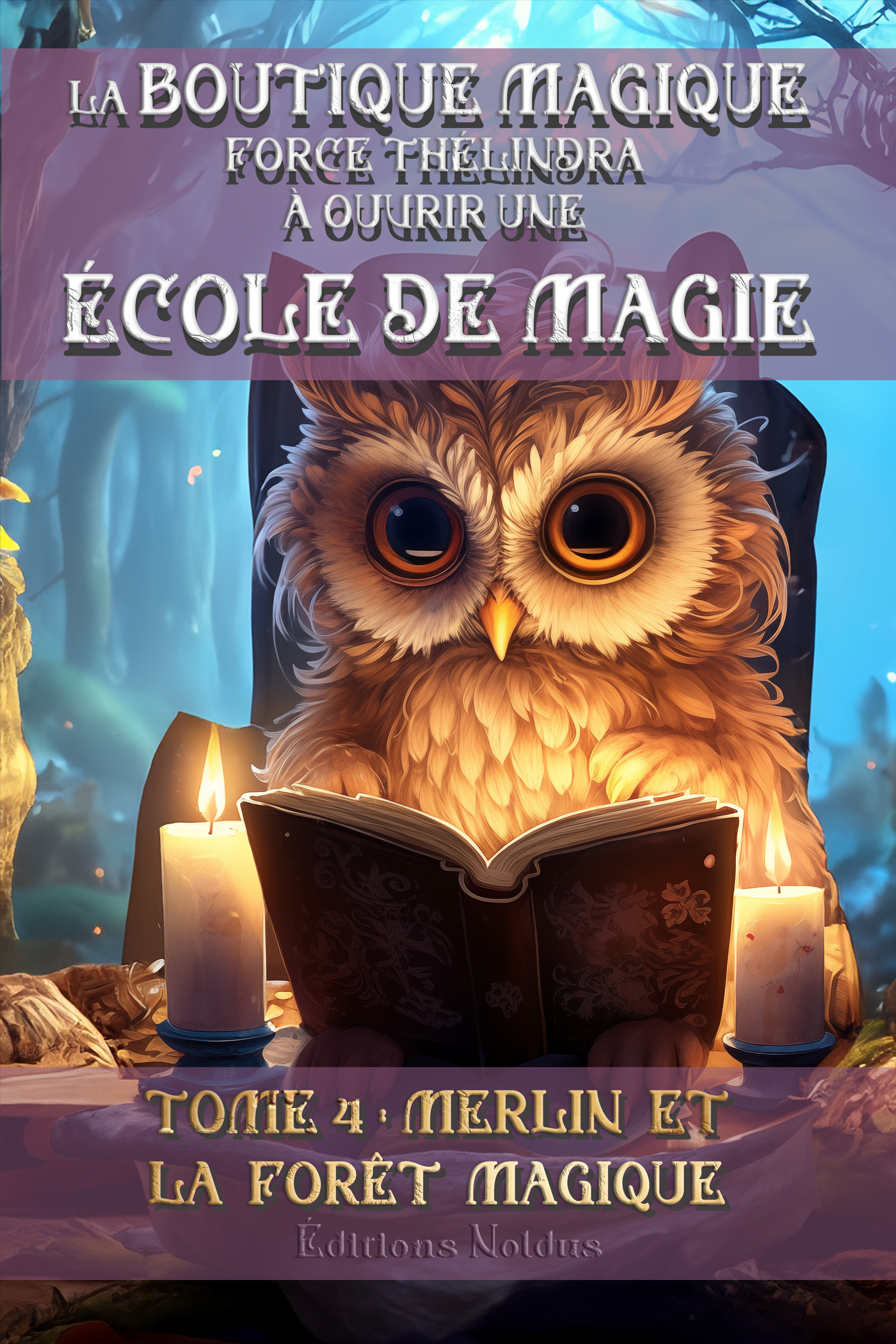 LA BOUTIQUE MAGIQUE FORCE THÉLINDRA À OUVRIR UNE ÉCOLE DE MAGIE Tome 4 DYS