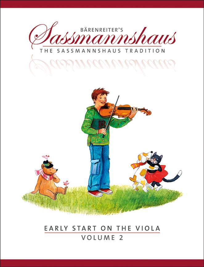 EGON SASSMANNSHAUS - EARLY START ON THE VIOLA 2 - A VIOLA METHOD FOR CHILDREN