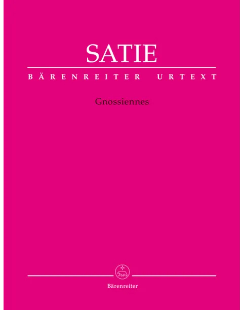 ERIK SATIE : GNOSSIENNES - DE 1 A 7 - PIANO