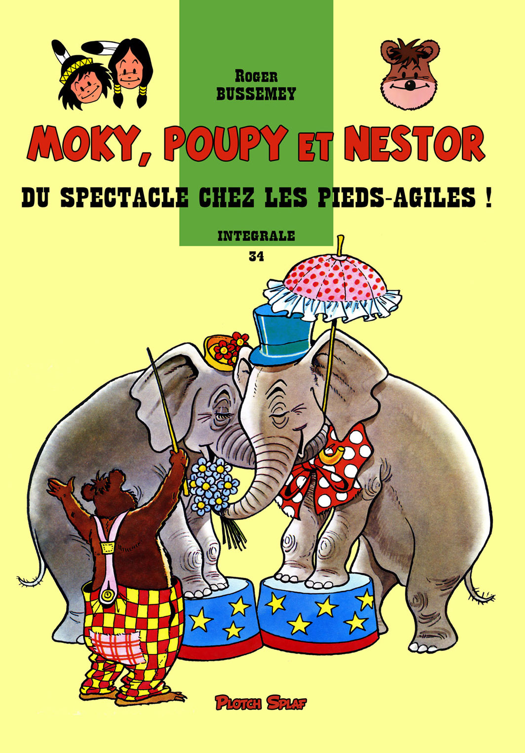 Moky, Poupy et Nestor 34 - Du spectacle chez les Pieds-agiles !
